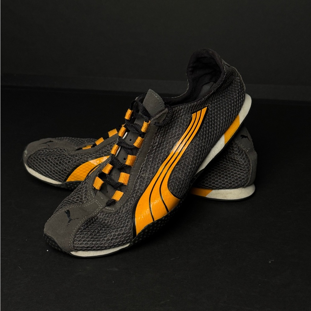 Puma H Street Orange and Black Vintage Sneaker Men’s Size 9